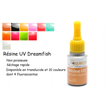 Colle UV / Résine UV Dreamfish transparente