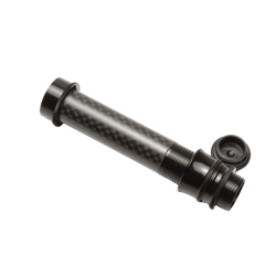 Porte moulinet noir insert carbone SKELETON (26,7 g)