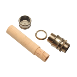 Porte moulinet fumé insert liège SKELETON (15,8 g)