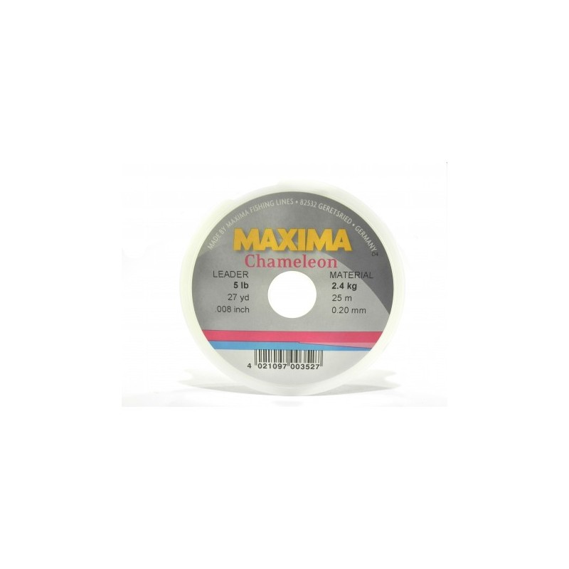 Fil nylon MAXIMA CHAMELEON (25 m)