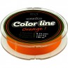 Nylon Pezon & Michel Eaux vives Color Line orange fluo (100 m)