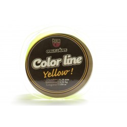 Nylon Pezon & Michel Eaux vives Color Line Jaune fluo (150 m)